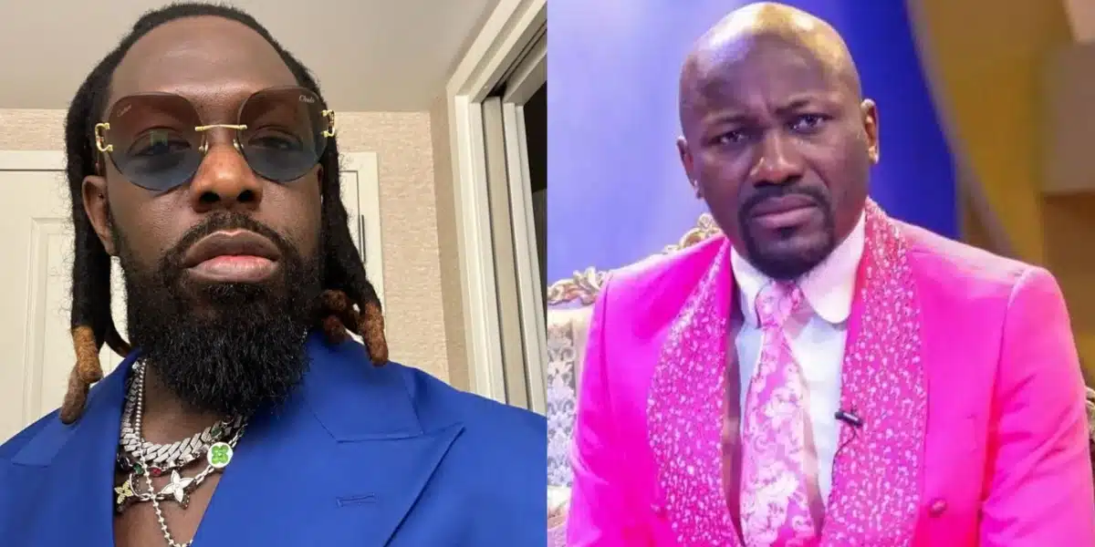 Timaya sparks reactions as he labels Apostle Suleman a ‘liar’