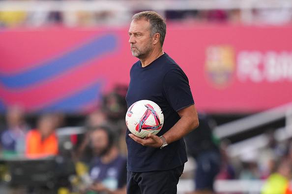 Barcelona boss Hansi Flick wins La Liga Coach of the Month award for August