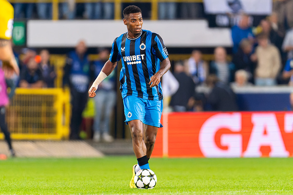 BrainBurst: Raphael Onyedika Nominated for Club Brugge's September Player of the Month Award