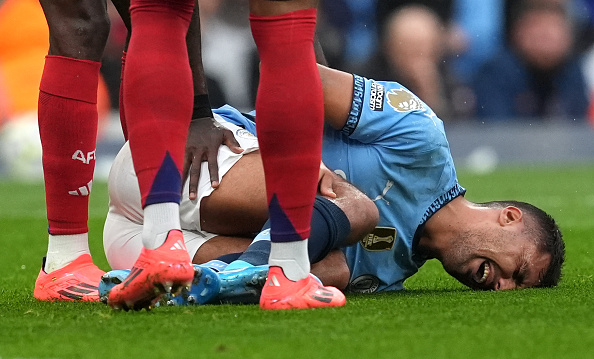 Guardiola calls on Man City players to adapt to Rodri's long-term absence