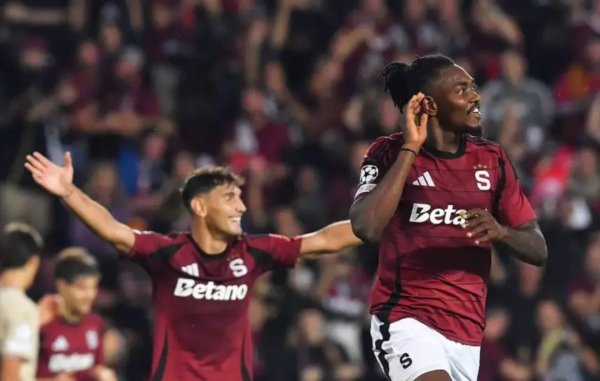 UCL: Olatunji Inspires Sparta Prague's Win Vs Salzburg