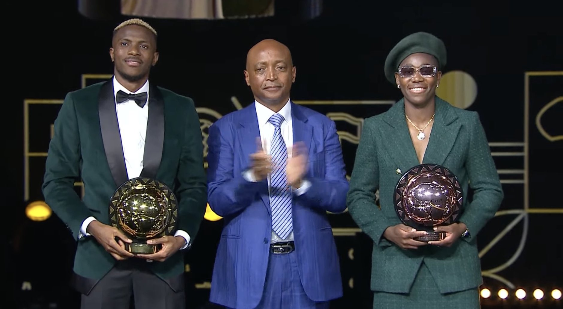 CAF Announces 2024 African Player of the Year Ceremony, with Lookman and Boniface in the Running for Osimhen's Crown