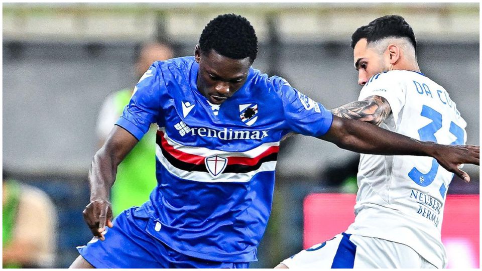 Nigerian Inter Milan Star Scores Debut Goal for Sampdoria