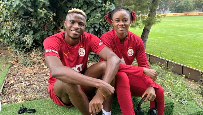 Super Falcons Star Unites with Osimhen in Turkey - Exclusive!